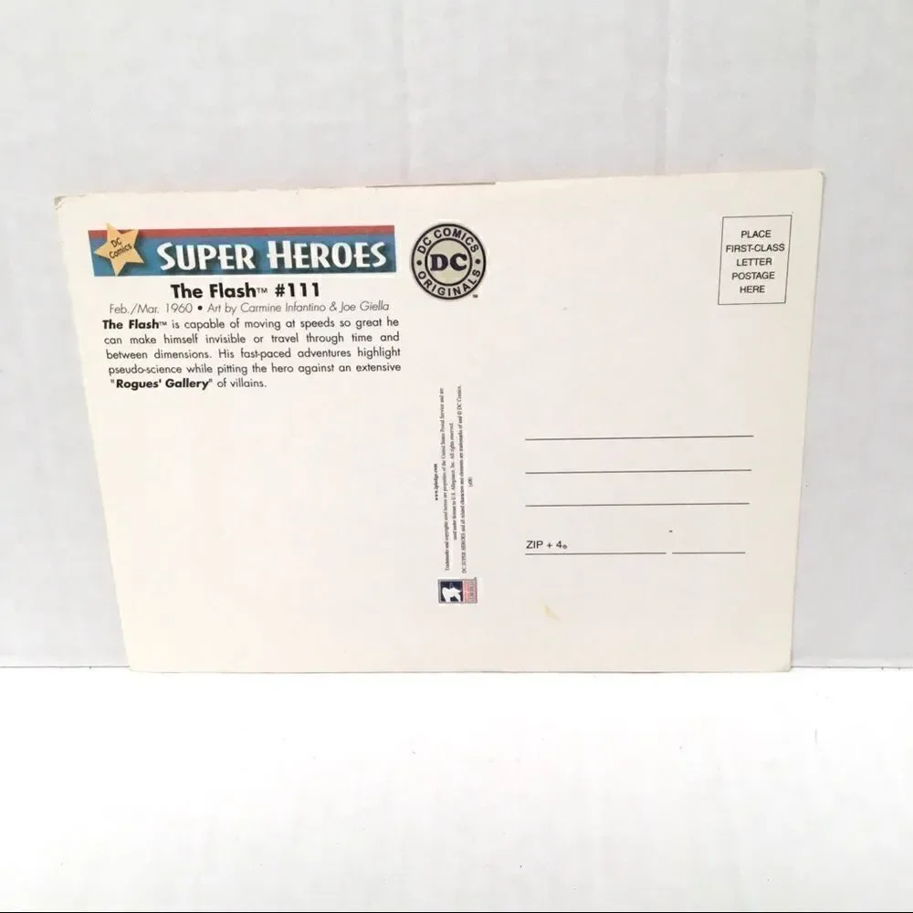 DC comics Super Hero 2005 postcards 6 pack‎